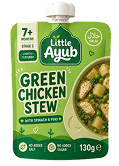 Green Chicken Stew with Spinach & Peas
